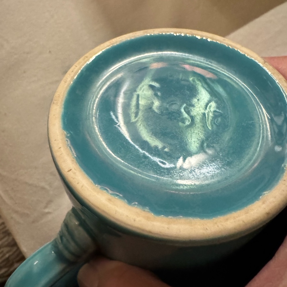Fiestaware Turquoise Mug Set - Picture 3 of 3